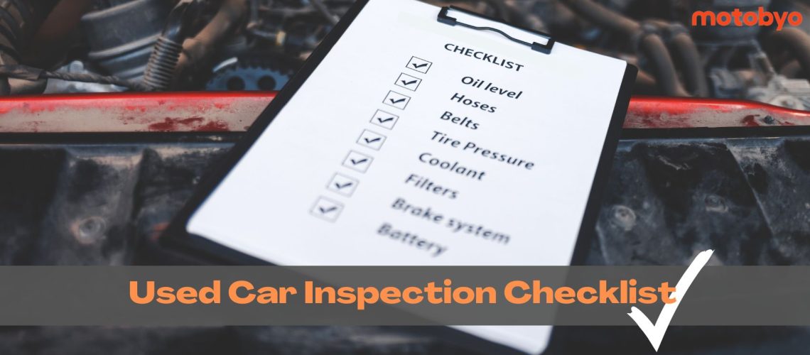 Used Car Inspection Checklist Cover Photo
