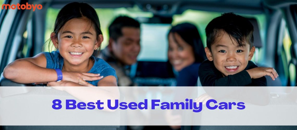 family in a vehicle cover photo